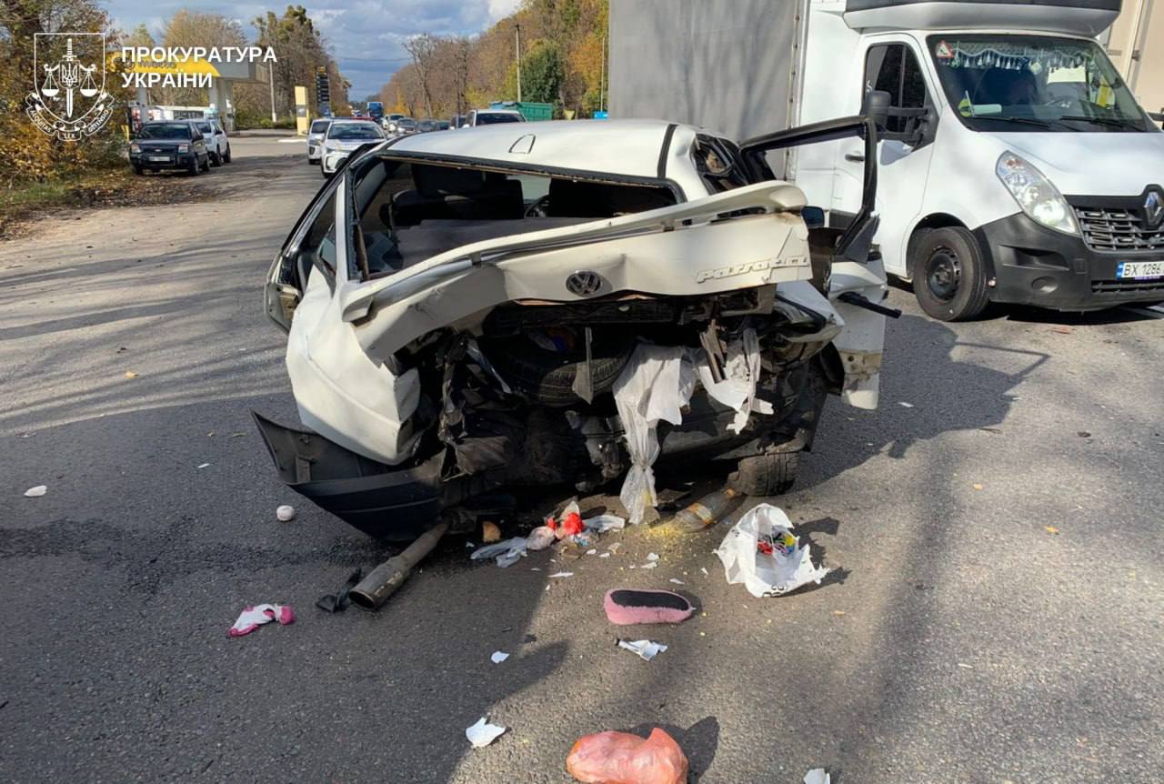 На Вінниччині у ДТП постраждала 7-річна дитина — водієві повідомлено про підозру