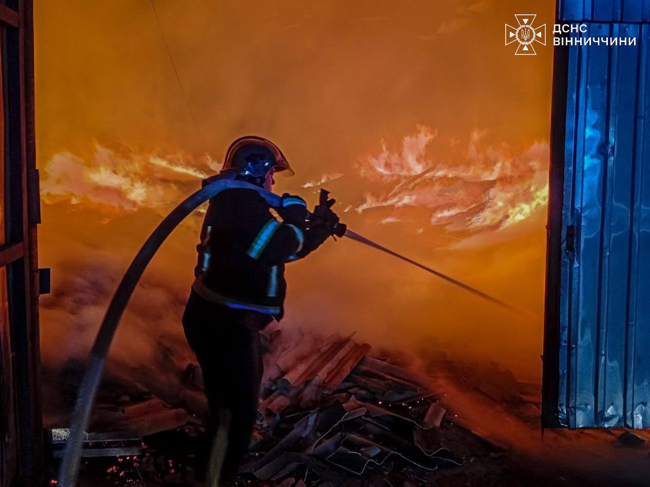 На Вінниччині за добу — сім пожеж, п’ять із них у житловому секторі