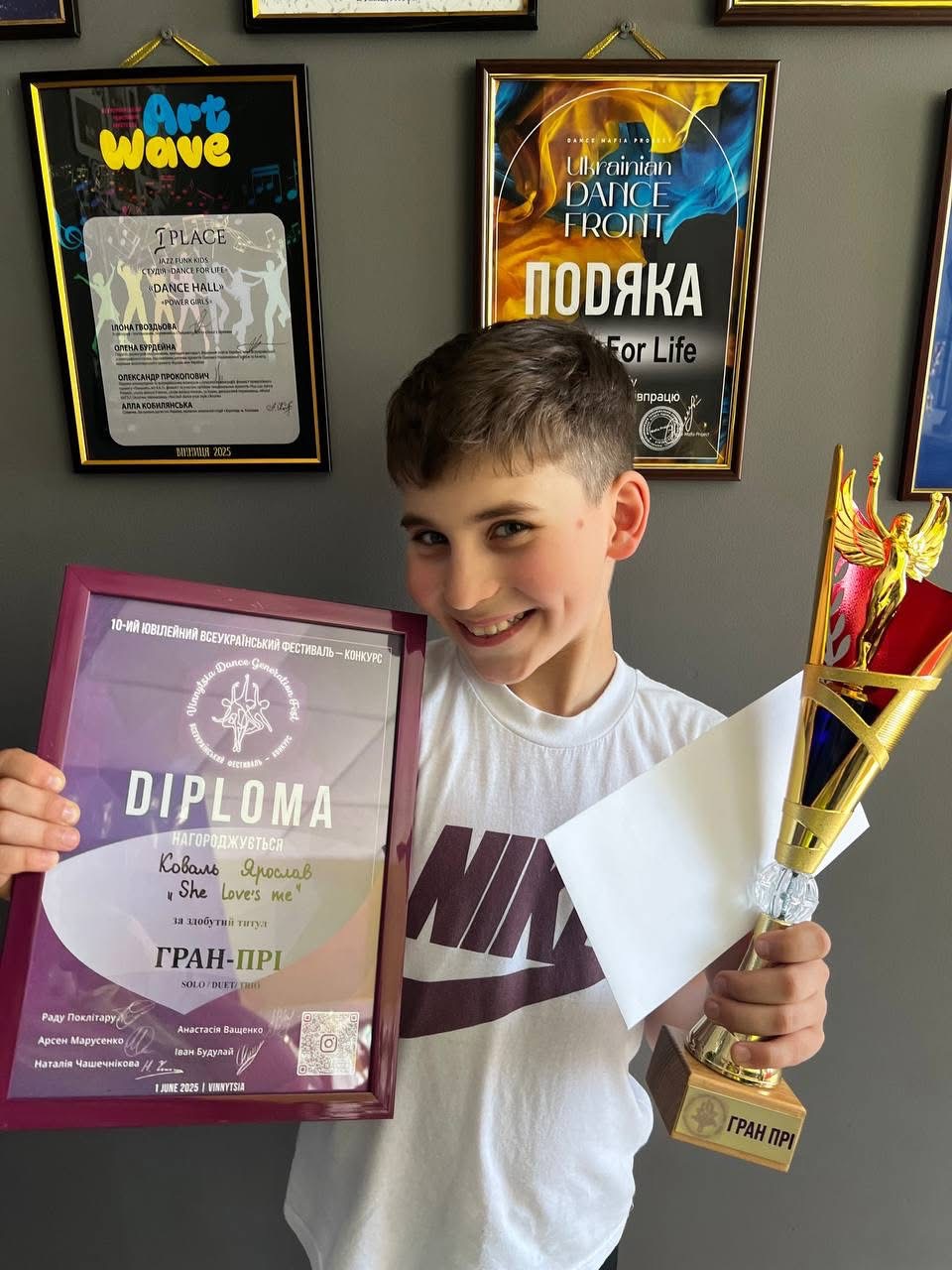 Стрижавчанин Ярослав Коваль — срібний призер світового чемпіонату «Dance World Cup 2025» в Іспанії!