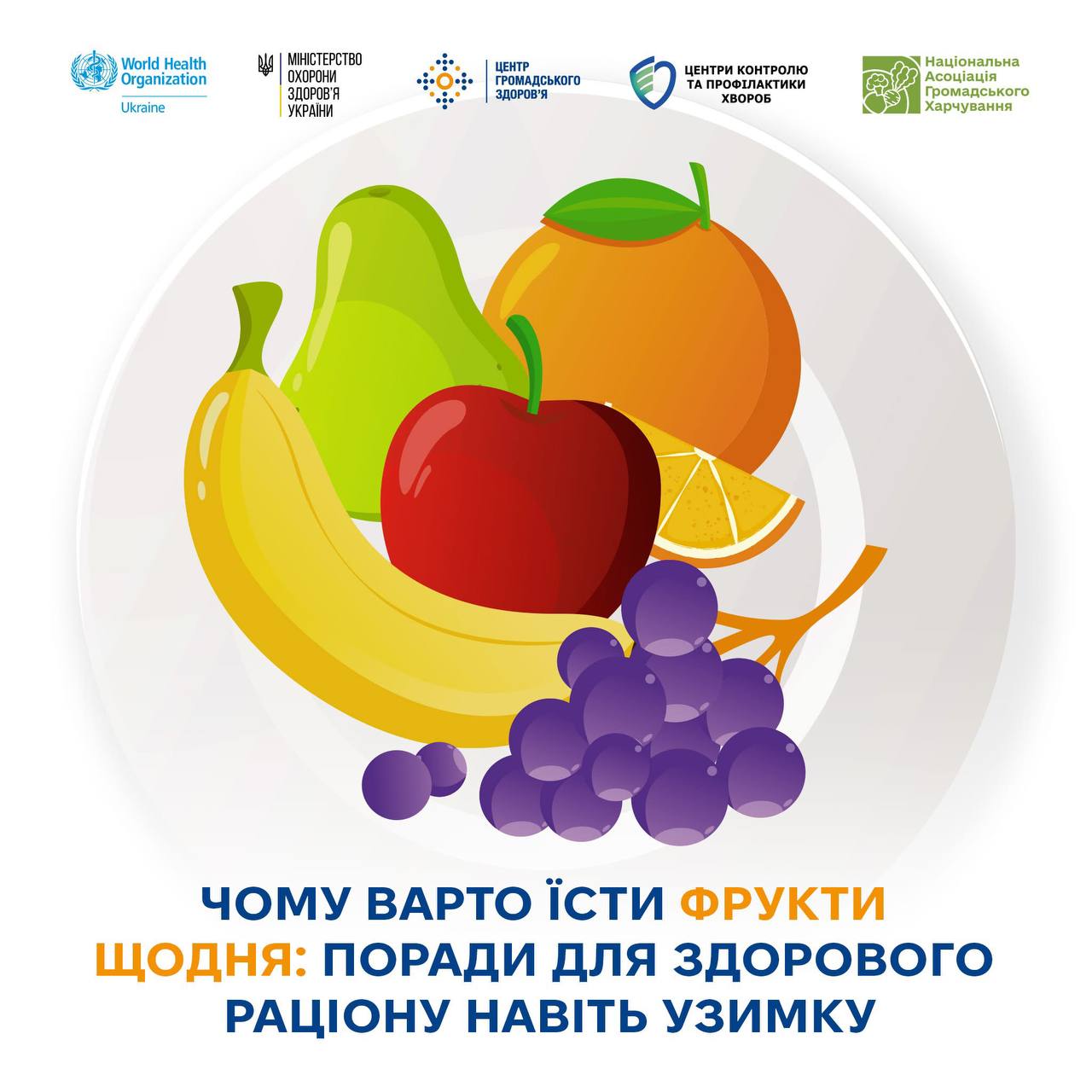 Фрукти — ключ до здорового харчування