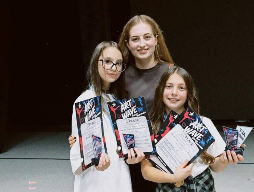 Юні вокалістки з Липовеччини здобули перемоги на Всеукраїнському конкурсі ART WAVE