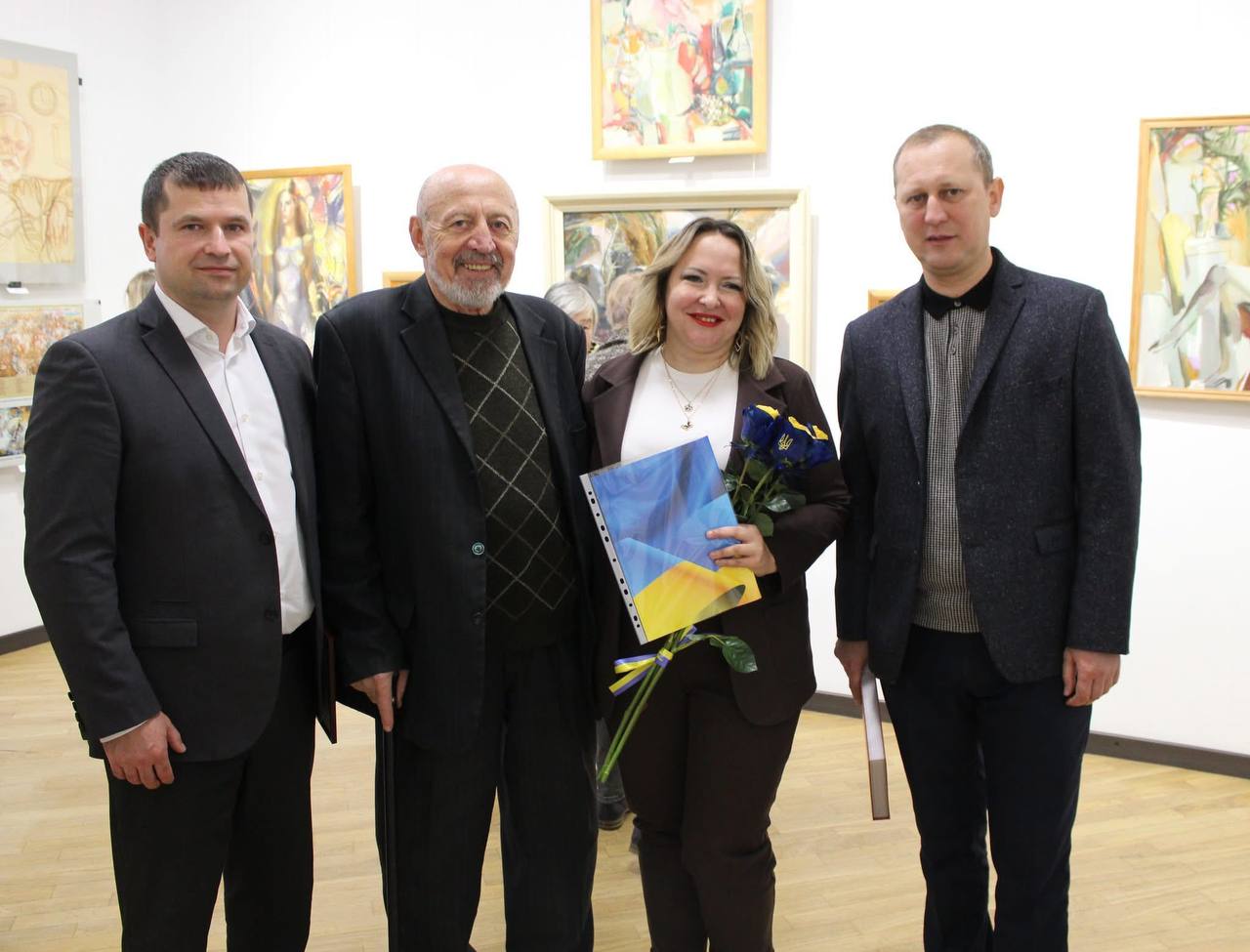 «Ретроспектива»: у Вінниці відкрилася персональна виставка Михайла Бабія