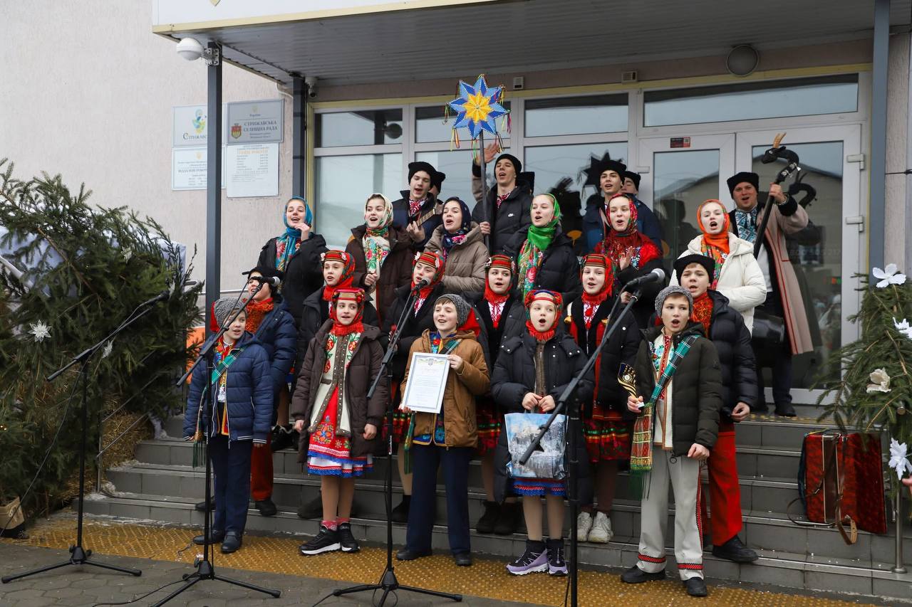 У Стрижавській громаді відбувся різдвяний фестиваль «Коляда Єднання»