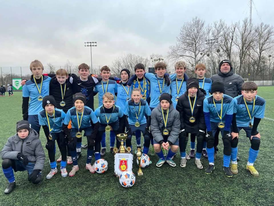 Липовецькі юнаки 2011 р.н. здобули кубок відкритого турніру у Вінниці