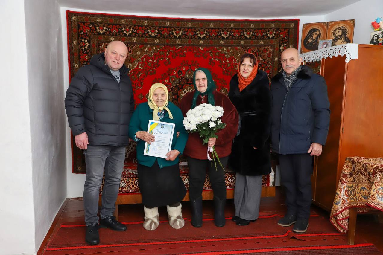 Жителька Сосонки Ганна Головня відзначила 95-річний ювілей