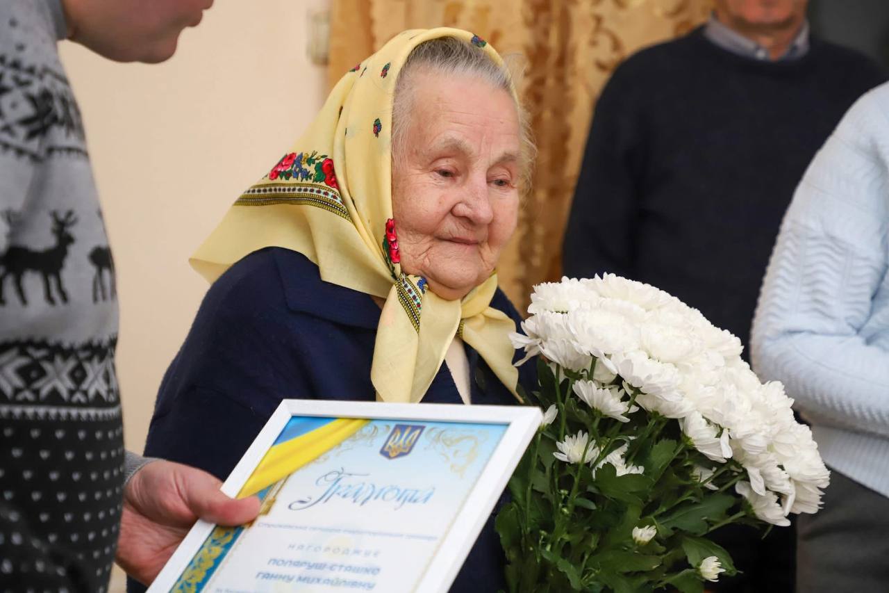 90-річний ювілей відзначила жителька села Сосонка — Ганна Поляруш-Сташко