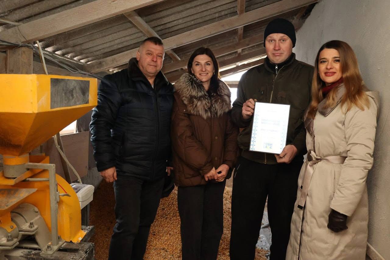 Зерновий екструдер для Мазурівки: перемога конкурсу «Роби своє» стала реальністю