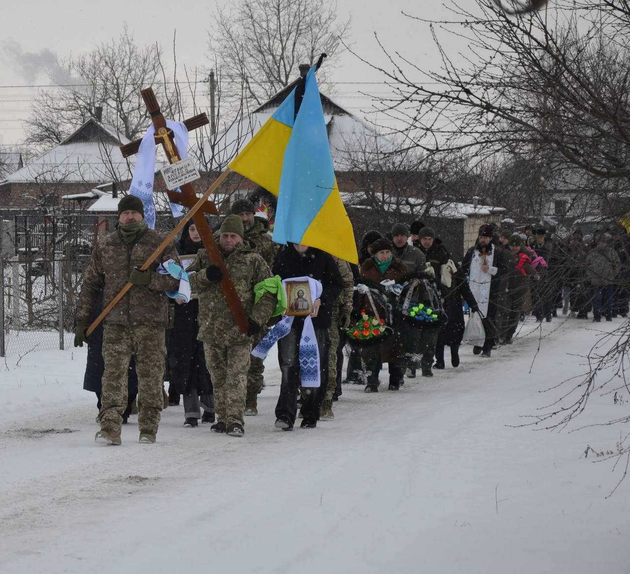 Літинська громада прощалася з Ярославом Мельником