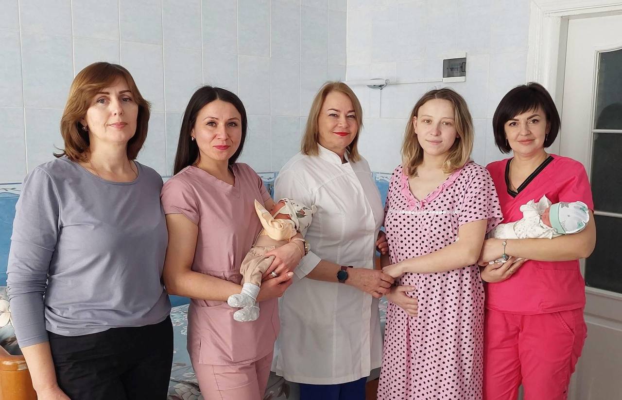 Перші двійнята 2026 року народилися в Іллінецькій міській лікарні