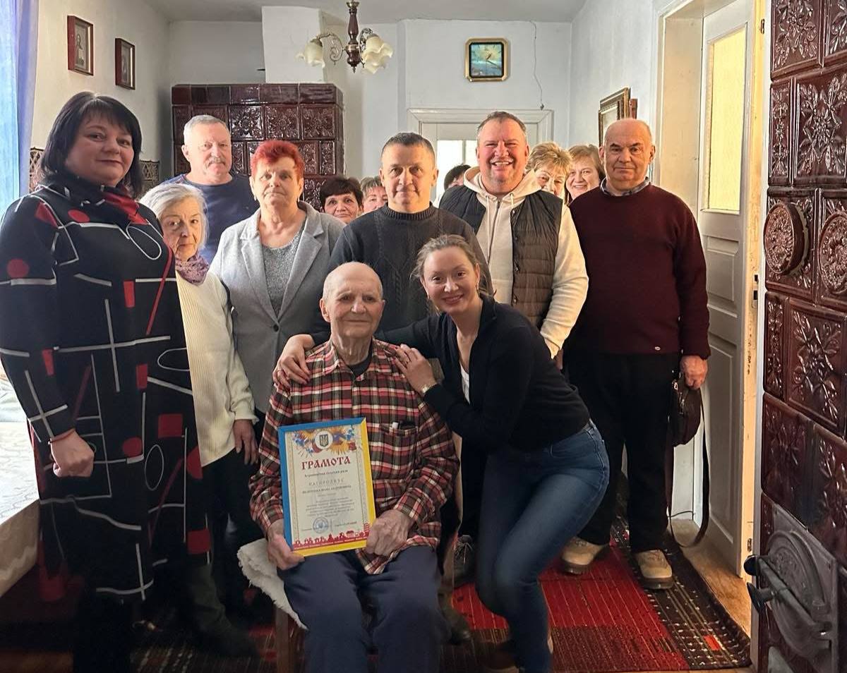 Жителю села Бохоники Івану Педоренку виповнилося 90 років