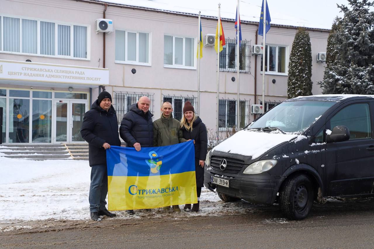 Стрижавська громада допомогла відновити техніку для військових на Донецькому напрямку