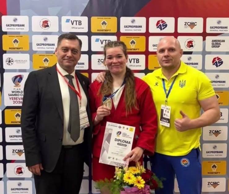Спортсменка з Іллінеччини виборола «срібло» на Кубку світу з самбо в Єревані