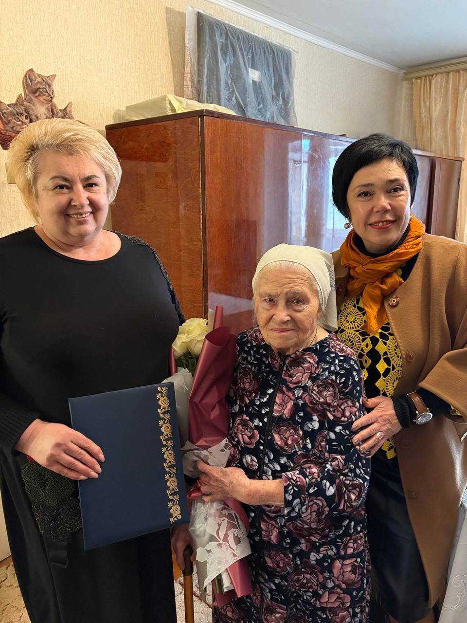 В Іллінцях відзначили 90-річний ювілей Валентини Мочульської — відомої бібліотекарки громади