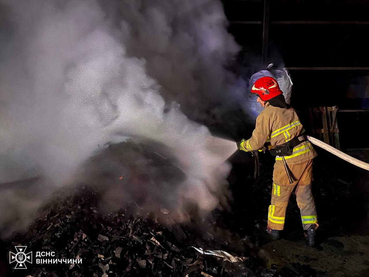 У Вінницькому районі рятувальники ліквідували кілька пожеж